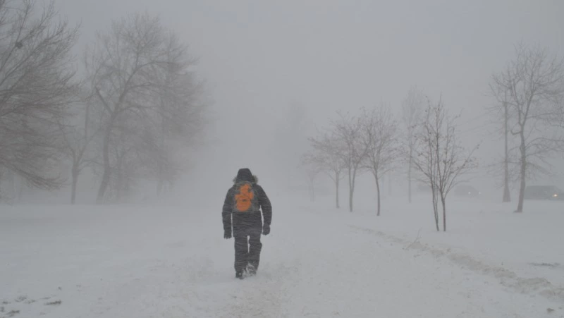 Снег с дождем принесет циклон в Южно-Сахалинск 