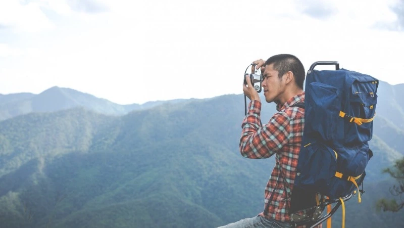 В феврале в Китае турист заблудился в горах, сломал руку и ел зубную пасту