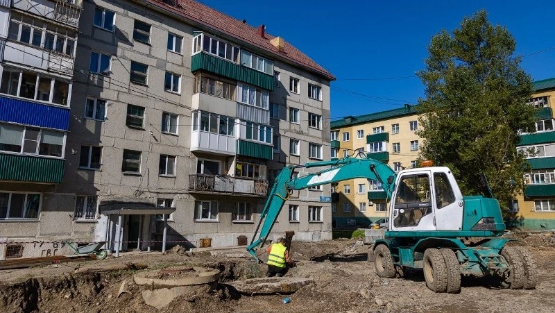 Двор на проспекте Победы в Южно-Сахалинске обновят в 2024 году