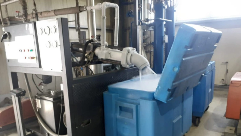 На Сахалине начали производить сухой лед из углекислоты