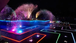 Резкое похолодание в Южно-Сахалинске не повлияет на светомузыку паркового фонтана