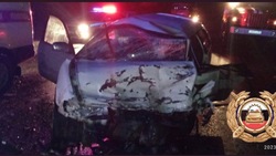 Два человека погибли при столкновении Toyota Corolla и Fielder в Макарове