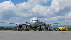 Будут ли из-за гари отменять рейсы в главном аэропорту Сахалина?