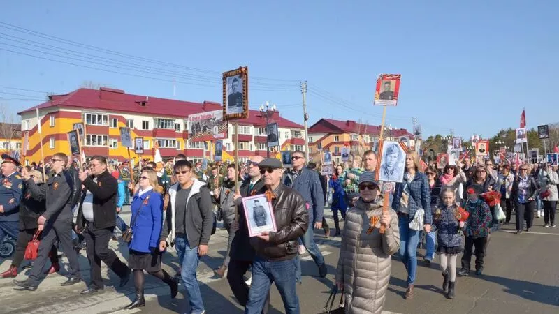 В Южно-Сахалинске изменилось место сбора «Бессмертного полка»