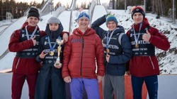 Сахалинские летающие лыжники взяли золото на чемпионате России 