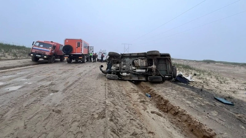 Два человека получили травмы в результате аварии на севере Сахалина