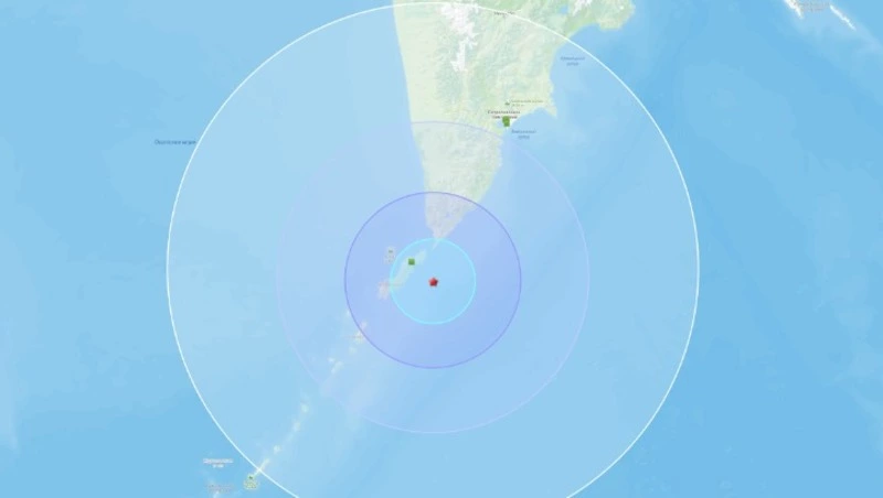 Пятибалльное землетрясение встряхнуло Северо-Курильск 11 октября
