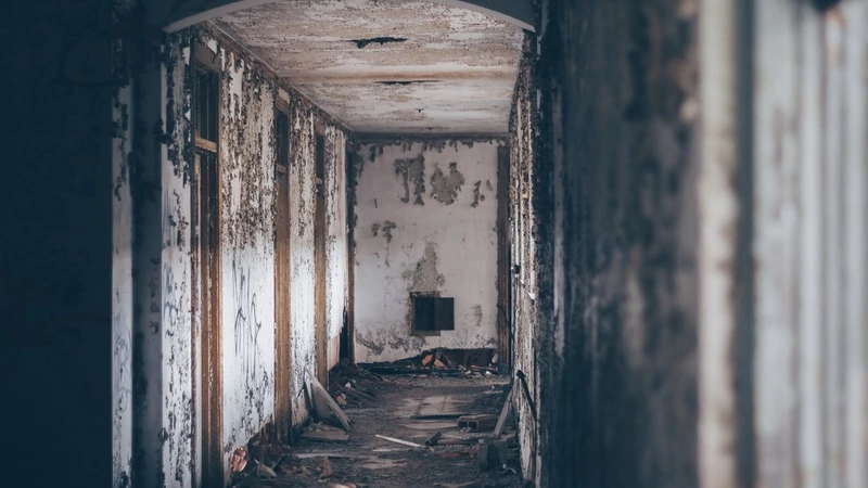 С разбитыми окнами и цепью на двери живут два брата-инвалида на Сахалине