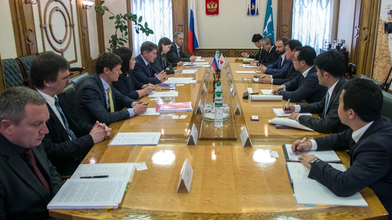 Сахалин и японская «Мицуи» планируют расширять сотрудничество