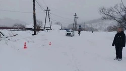 Бесправница сбила пенсионера и скрылась с места ДТП в Невельском районе