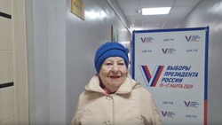 Долгожители на Сахалине активно участвуют в президентских выборах-2024