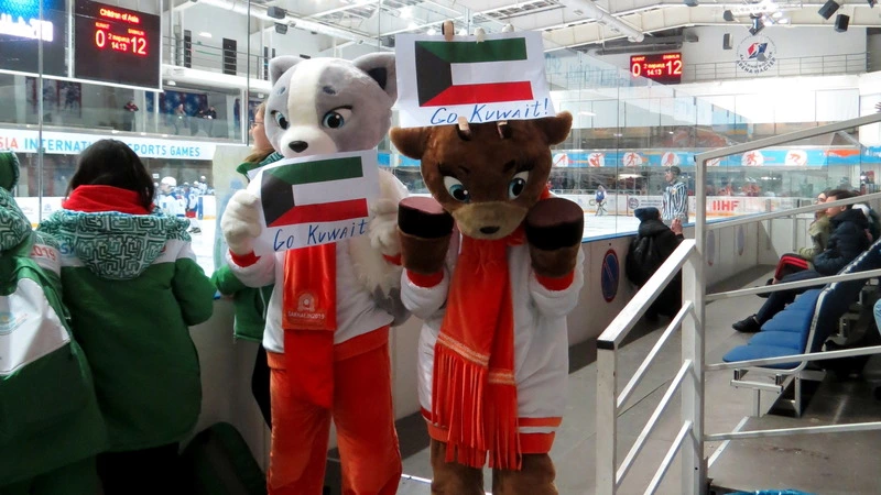 Папа кувейтского хоккеиста поблагодарил сахалинцев за #GoKuwait