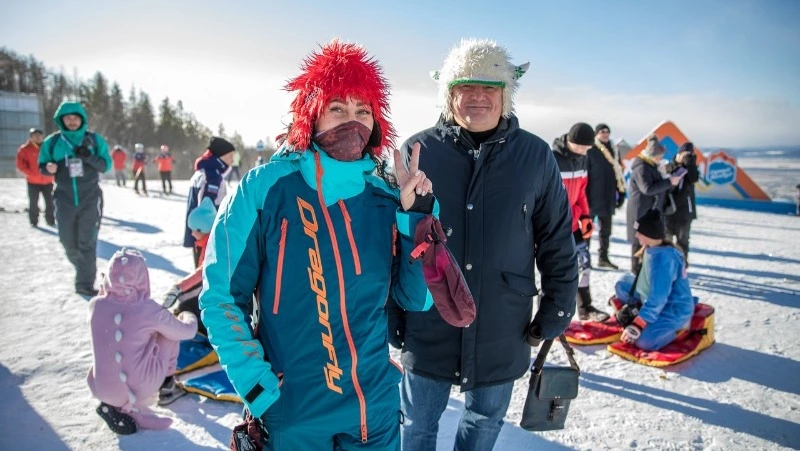 Горнолыжный сезон 2023/2024 торжественно открыли в Южно-Сахалинске