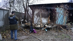 СК возбудил уголовное дело по факту гибели мужчины при пожаре в Южно-Сахалинске