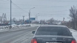 Из-за аварии по дороге в Дальнее образовалась внушительная пробка