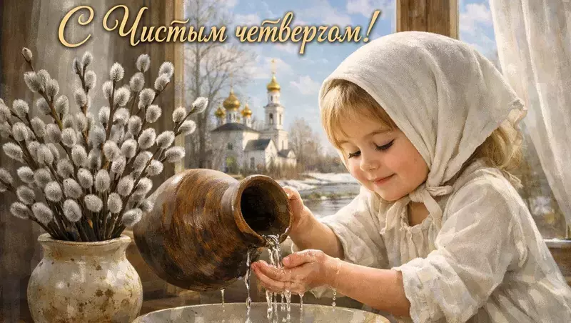 С Чистым четвергом! Душевные открытки и картинки