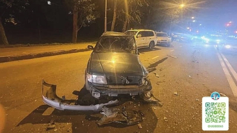 Массовое ДТП из-за пьяного водителя произошло в Южно-Сахалинске 