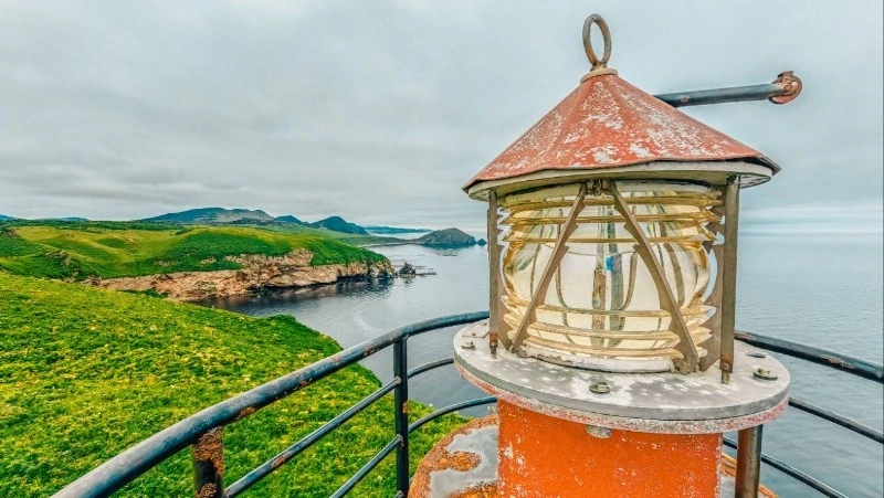 Блогер показал яркие фото мыса Замирайлова Голова на Сахалине