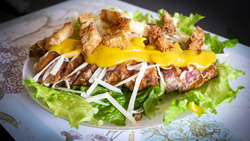 Вкус тропиков: сахалинцы без труда приготовят вкуснейший салат с рыбой и фруктовым пюре