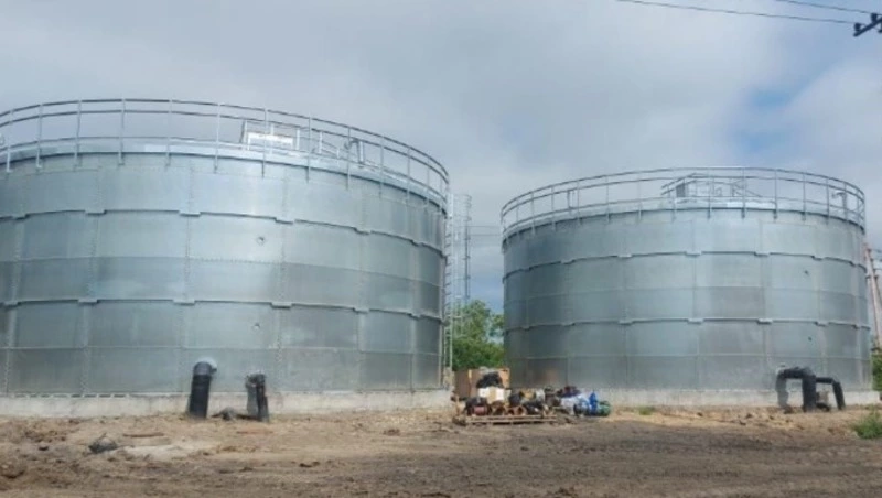 Валерий Лимаренко побывал на строящейся станции водоочистки в Углегорском районе