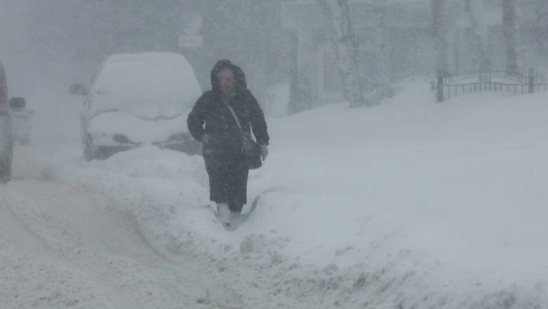 Сильный снег обрушится на юго-восток Сахалина к выходным