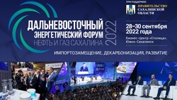 Форум «Нефть и газ Сахалина 2022» начался в Южно-Сахалинске 28 сентября
