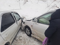 Женщина пострадала в ДТП из-за торопливого водителя в Невельске 