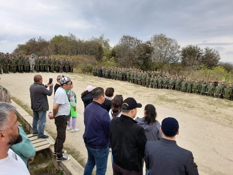 Кухню народов мира привезли мобилизованным сахалинцам 1 октября