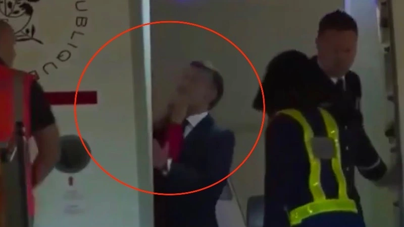 Президент Франции Макрон прилюдно получил пощечину от супруги во Вьетнаме