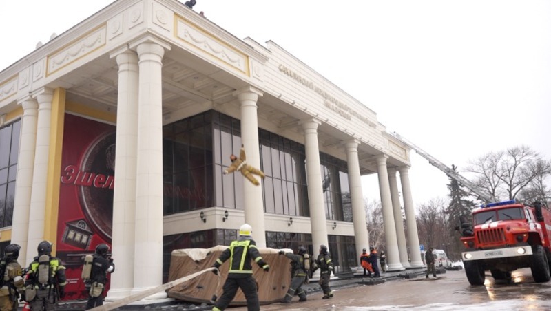 В Чехов-центре прошли пожарные учения - Центр внимания 11.03.25