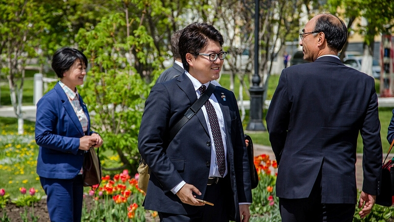 Сахалинские кадеты выехали в Японию на фестиваль уличного марша