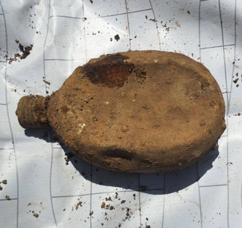 Неизвестный солдат обрел имя на Сахалине благодаря фляге с царапинами