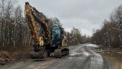 Дорогу в одно из сел Тымовского района затопило после циклона