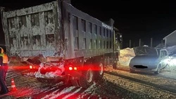 Мужчина и ребенок пострадали в ДТП с большегрузом на Сахалине