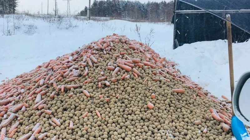 «Чья картошка?»: в Корсакове бесплатная раздача овощей прекратилась, не успев начаться