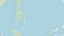 Землетрясение магнитудой 3,8 зарегистрировали возле Сахалина днем 4 апреля