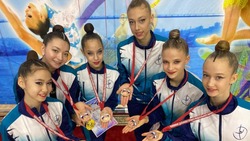 Сахалинки заняли третье место чемпионата ДФО по художественной гимнастике