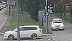 В Южно-Сахалинске наказали водителя, который оригинально объехал пробку по тротуару