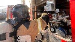 Автомобильный кунг загорелся в Макаровском районе 23 мая