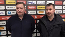 Главный тренер «Сахалинских Акул» Сергей Бажухин ответил на вопросы журналистов