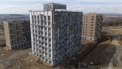 Дальневосточный квартал в Корсакове: первые четыре корпуса ЖК «Сердце Сахалина» готовы на 75%