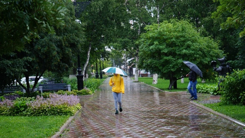Небольшой дождь и до +27 градусов прогнозируют синоптики в Южно-Сахалинске 2 августа
