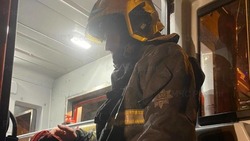 Пожарные потушили экскаватор в одном из карьеров Углегорского района утром 24 июня