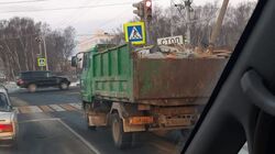 Сахалинским автолюбителям, которые просыпают мусор, грозит большой штраф