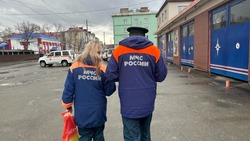 Спасатели МЧС напомнили собственникам частных домов во Владимировке о пожарах весной