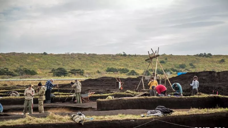 Одно из древнейших жилищ нашли на Итурупе