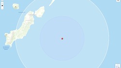Землетрясение магнитудой 3,9 произошло недалеко от Северных Курил