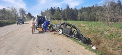 Сахалинка пострадала в аварии из-за 18-летнего водителя без прав