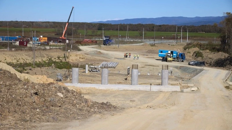 Первый участок западного объезда Южно-Сахалинска планируют открыть в июне 2026 года