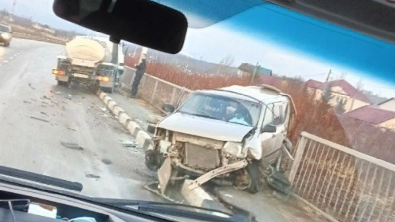 Жесткая авария произошла на юге Сахалина из-за льда